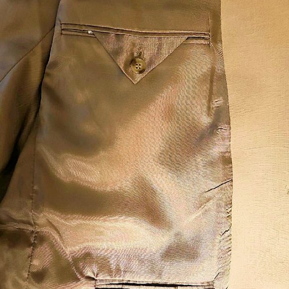 Vintage Orvis Sport Coat - 48R, Linen/Cotton Blend, Beige, EUC - Picture 9 of 14